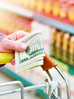 featured image showing shopping at dollar tree
