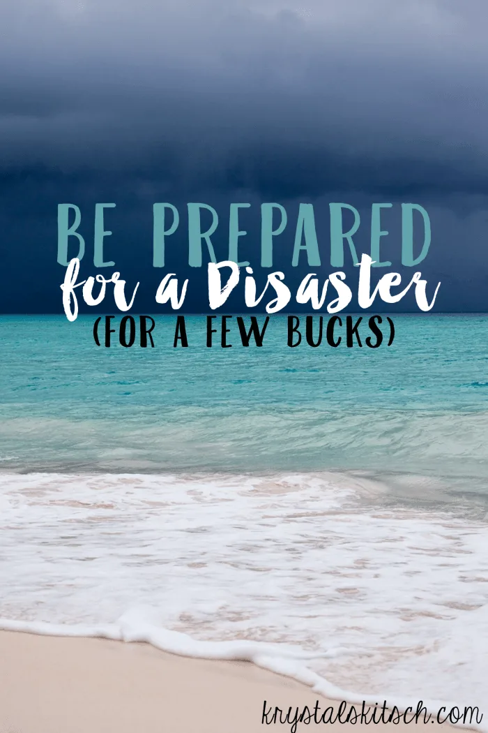 Learn how to create a disaster kit on a budget with these Dollar Tree must haves for your preparedness kit!