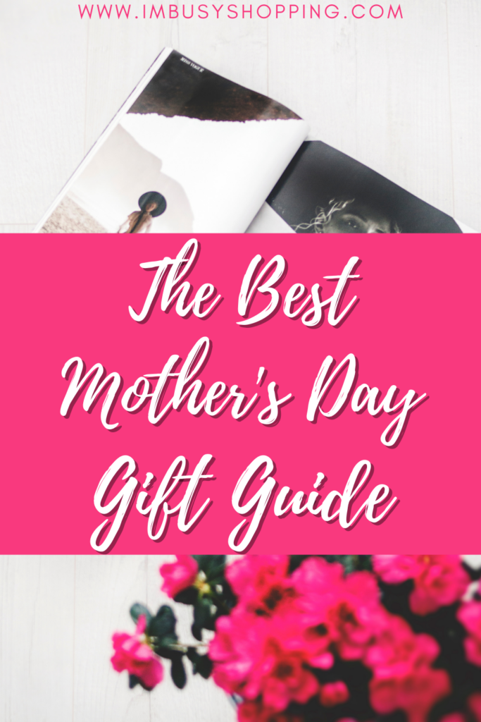 Pin showing the text Mother's Day Gift Guide