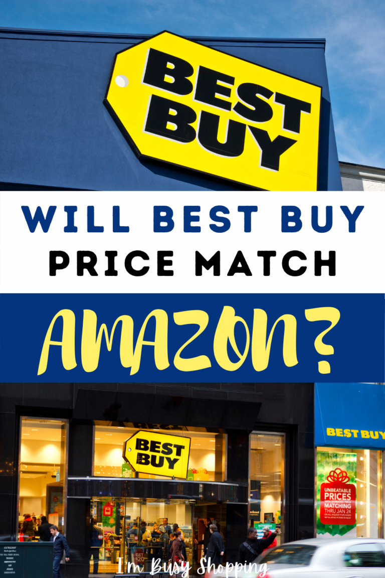 Best Buy Tips Will Best Buy Price Match Amazon? » I'm Busy Shopping