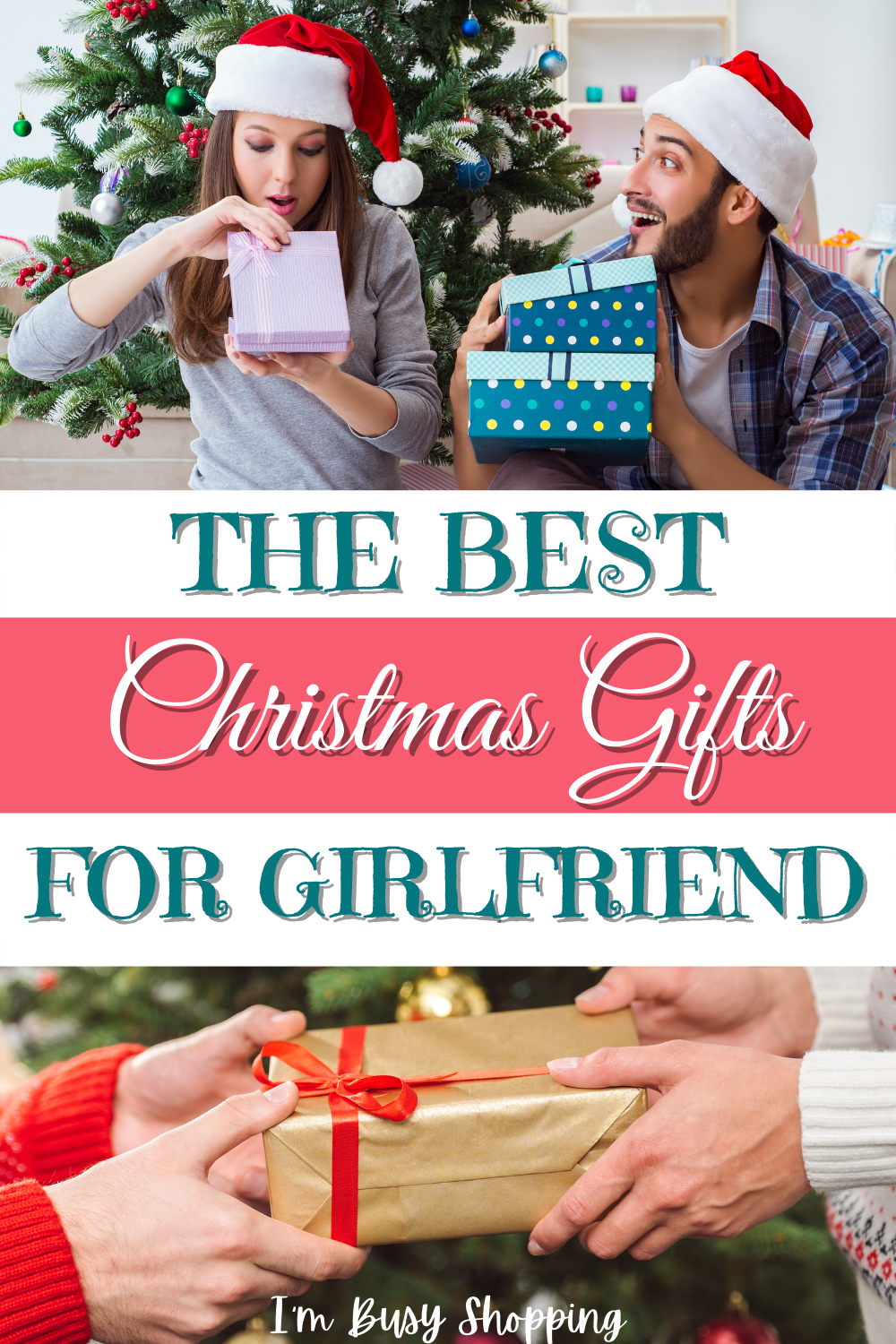 Pin showing the Best Christmas Gifts for Girlfriend