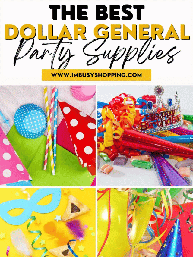 Dollar General Party Supplies Story