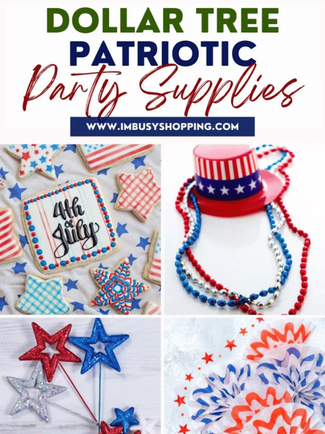 Patriotic Party Supplies Story
