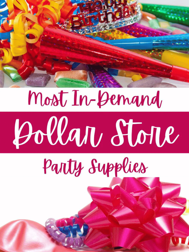 Dollar Store Party Supplies Story